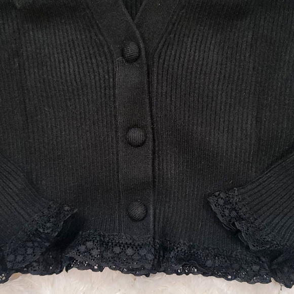 *** Sold ***  For Love and Lemons Nina Cardigan in Black - Picture 10 of 15